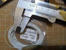 Compensation-Cable Mounting-Wire-Ptfe Litz-Wire 26AWG 34AWG Micro Solder-High Conductivity