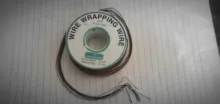 One Roll 8 Colors 30AWG Wire Wrapping Wire, Tinned Copper Solid, PVC insulation