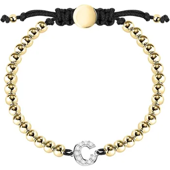 

Bracelet Le Petite Story LPS05ARR09 collection Myself golden stainless steel customizable letter C string