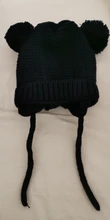 Gorro para bebé de punto con pompón grueso y cálido, gorro para niño y niña, gorrito cálido para la oreja, gorrito para niño, gorros para bebé para recién nacido