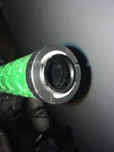Manillar de bicicleta con tapa extrema de aleación de aluminio, empuñadura con bloqueo, con tapones para MTB, 1 par