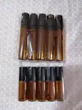 Essential-Oil Vials Bottle Roller Glass Sample-Test 1ml Amber 2ml Metal/glass-Ball 