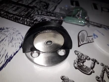 NAIERDI-Tope de puerta magnético de goma de acero inoxidable, soportes de puerta ocultos con antiperforación pegatina, sin clavos montados en el suelo, modelo DS-09