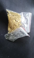 Mini clavo de cabeza redonda de hierro para bisagra de joyero, 200 Uds., dorado, plateado, Bronce Antiguo = 1,2/1,5mm L = 6/8/10mm