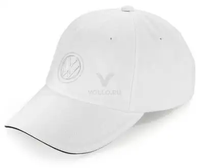 000084300e 084 vag бейсболка логот. vw(белая