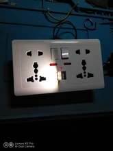 Power-Socket Switched Outlet Port Led-Indicator Dual-Usb-Charger Wall Universal Delviz