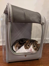 Pet Carrier For Dogs Cat Breathable Dog Backpack Cat Carrier Carrying Bag Portable Dog