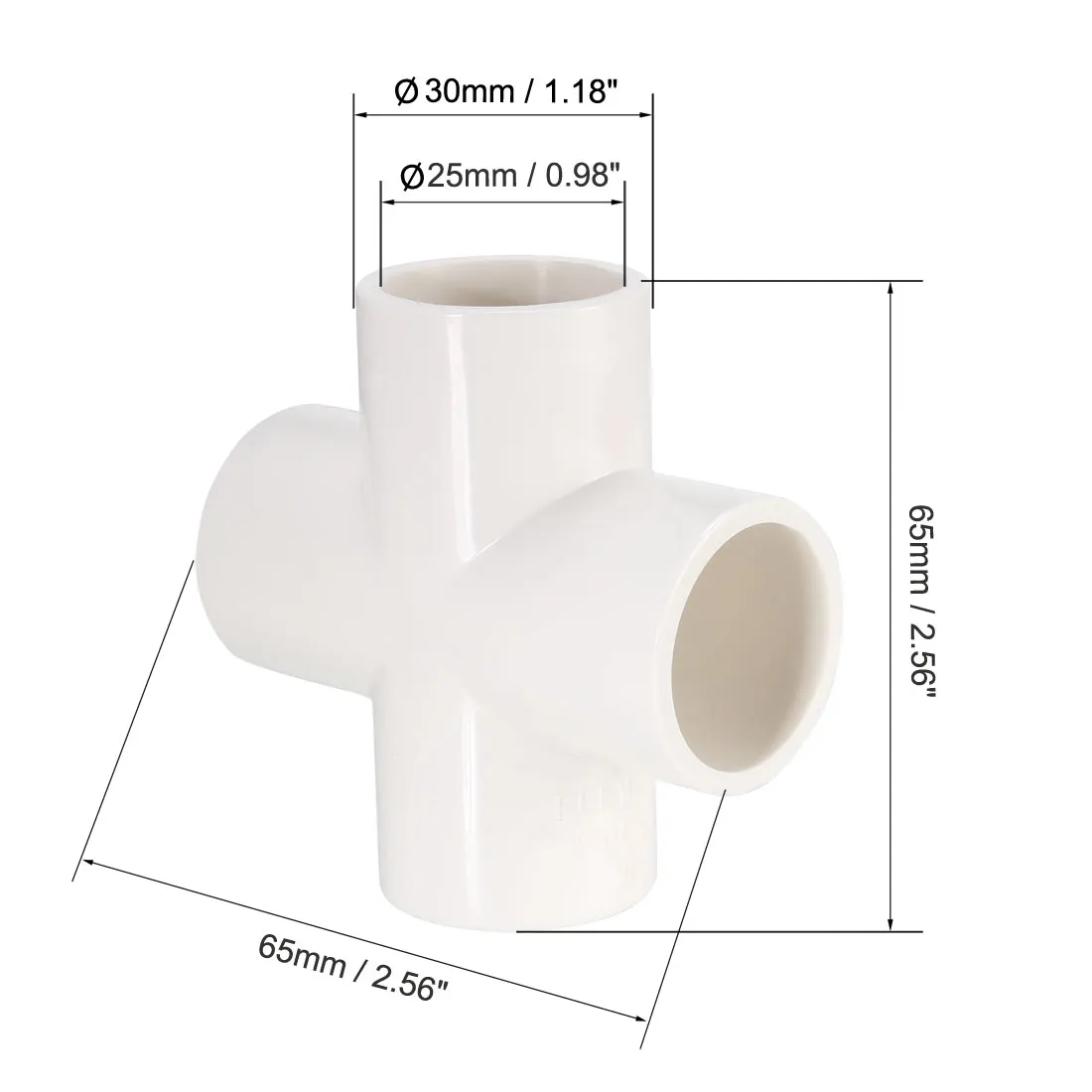 UXCELL 1 шт. 32 мм тройник угловой фитинг трубы из ПВХ белая мебель угловой фитинг синий серый Совместимость с Сантехника-класс