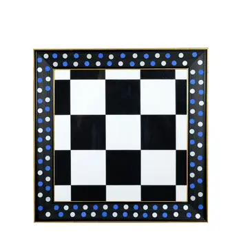 

Canvas Painting Luxury Framed Chess with Glass 51 * 51 cm