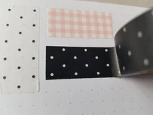 Corazón Washi cinta Washi delgada cinta de papel Washi cinta de regalo