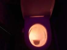 Toilet-Light Motion-Sensor WC Smart Bathroom Backlight for with LED 16/8-Color