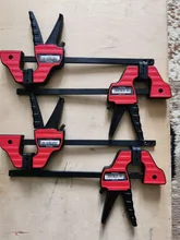 Clip-Kit Clamp Work-Bar Woodworking Quick-Ratchet Heavy-Duty 4inch 30x100mm