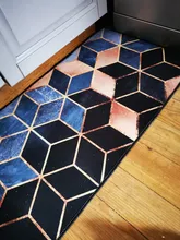 Kitchen Rugs Floor-Mats Entrance Doormat Anti-Slip Long-Strip Waterproof Home Modern