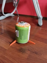 Widesea-soporte para depósito de Gas, quemador de Gas, estufa al aire libre, herramientas para acampar, soporte de estante de botella, trípode plegable, soporte de bote