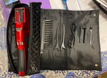 Recortador de pelo inalámbrico con extremo dividido para hombres y mujeres Incluye ajustes de Ajuste fijos de 1/4 , incluye accesorios para el cabello y bolsa de transporte