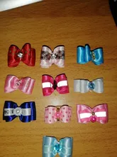 Moño para perro de Mascota, accesorios para tienda de mascotas, pajarita para perro, accesorios para el pelo para mascotas, pinza de pelo de mascota, aseo, 10 Uds.