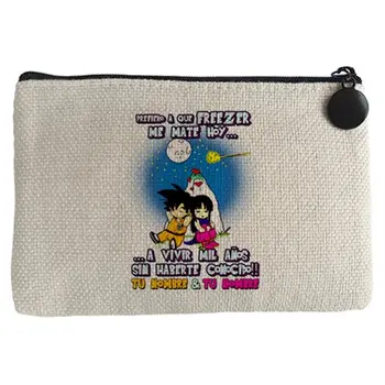 

Purse Dragon Ball Goku phrase love Otaku customizable with name