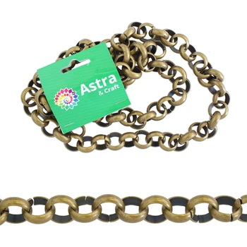

7039 Astra belt 1 m, link size 18*18mm (brass)