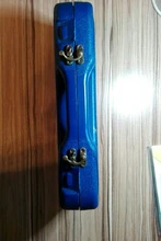 Caja de madera para guardar vino, pestillo de palanca para muebles, bolso de cuero, Maleta, cierre de gancho, 3 tamaños de color