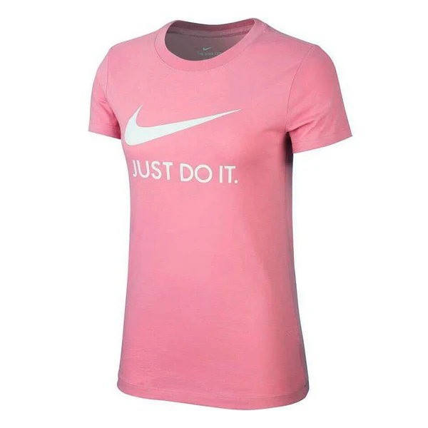 Женская футболка с коротким рукавом Nike Футболка NSW JDI розовый|Футболки для