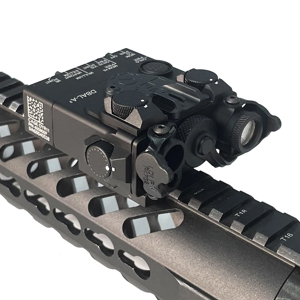 Tactical Metal DBAL-A2 PEQ-15A IR/Visible Laser Sight Light Dual