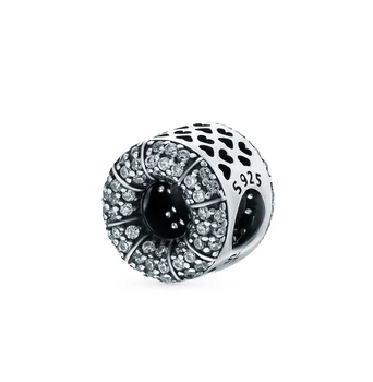 

Silver Pendant-charm with cubic zirconia sunlight sample 925