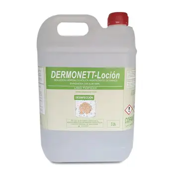 

* S.OF * DERMONETT LOTION HIDROALCOHOLICA BOTTLES 5L