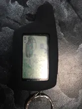 Funda de silicona para mando a distancia, sistema de alarma para coche, transmisor LCD de 2 vías, para Pandora DXL 3000 3170 3250 3290 3500 3700