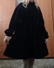 Vestido plisado de manga larga para mujer, estilo pijo, liso, dulce, sin definición, sencillo, elegante, japonés, estudiantes, ropa de calle