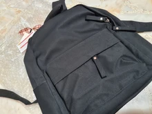 HOCODO-mochila escolar antirrobo para mujer, bolso de hombro para ordenador portátil de Color sólido para chicas adolescentes