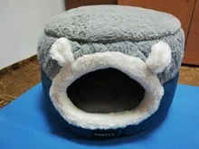 Bed Kennel Cat-House Hoopet Cave Home Dog-Puppy Warm for Teddy