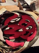 Almohadillas de protección para casco de ciclismo, esponja sellada para casco de motociclismo eléctrico, forro de Velcro, 1/2/4 unidades