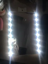 Makeup-Mirror Stand Battery-Operated with 8/16 Leds Cosmetic Touch Dimmer Espejo 