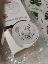 Tuya-Detector de Gas WiFi, Sensor inteligente de alarma de fuego para seguridad del hogar, alarma automática, Control por aplicación