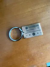 LLavero de código personalizado Spotify, joyería para amantes de la música, regalo para novia y novio