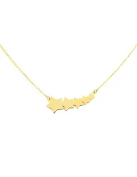 

Necklace gold stars nations (9Kts)