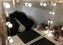 Bulbs Vanity-Lights Wall-Lamp Dressing Dimmable Usb-Hollywood Bathroom LED