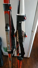 Bolsa de nailon ajustable para esquiar, correas de agarre para las manos, protección para Snowboard y esquí