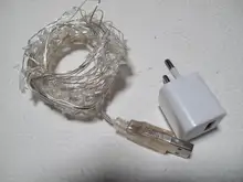 Fairy-Lights Battery-Operated Party-Use Copper 60-Star Outdoor LED Xmas Long for Silver-Color