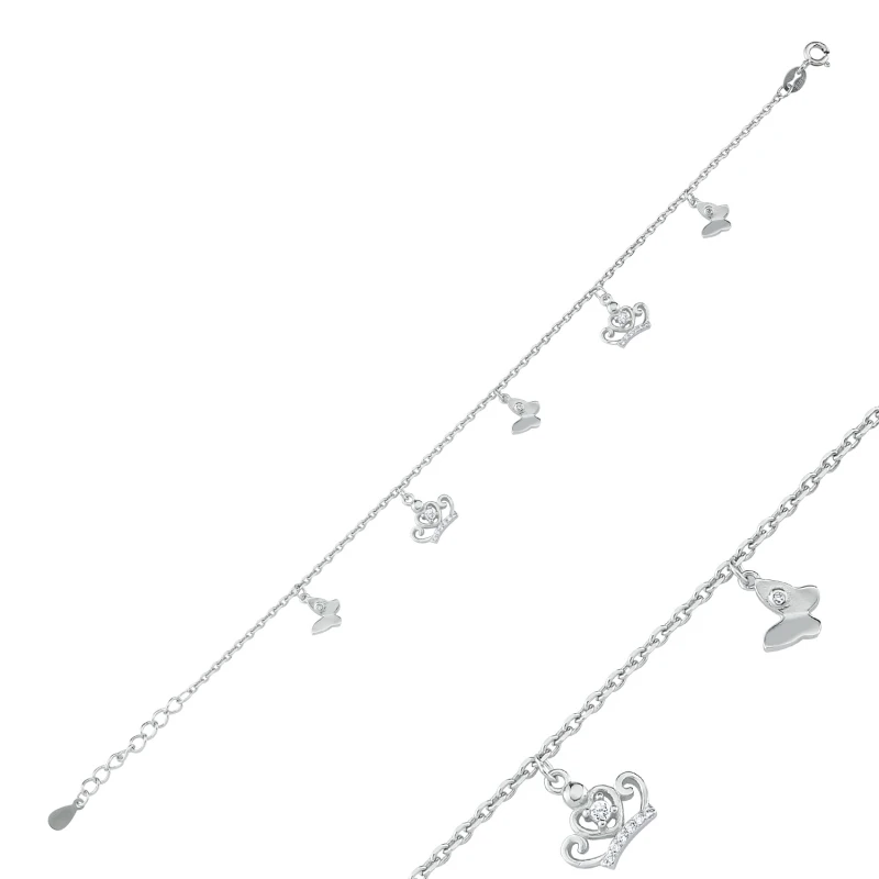 

Silver 925 Sterling Zircon Cubic Zirconia Bracelet