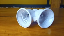Converter Bulb-Adapter Light-Lamp 2e27-Lamp-Holder E27 Splitter Y-Shape To Halogen LED