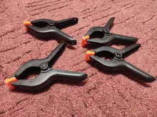 Spring-Clamps Diy-Tools Woodworking Photo-Studio Plastic Nylon for 2/3/4/6-inches