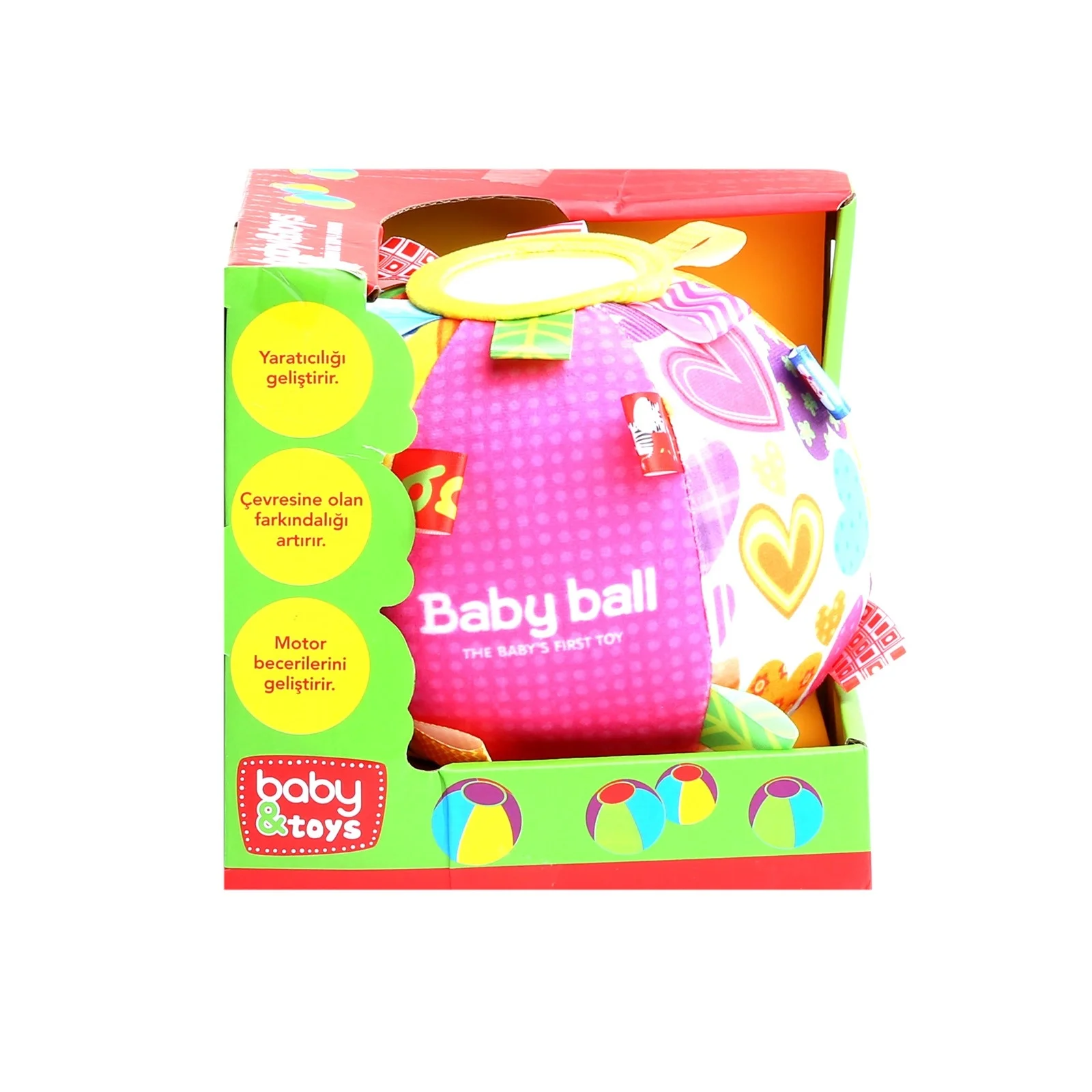 Ebebek baby& toys детский первый мяч развивающая игрушка