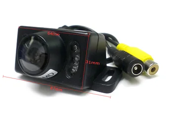 

License plate reversing camera with 6 Led infrared waterproof IP67