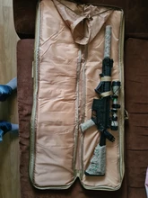 Mochila militar de equipo táctico para caza, bolsa de transporte cuadrada para arma de Airsoft de 81cm, 94cm y 115cm, funda protectora para Rifle