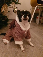 Pet-Dog-Clothes Jacket Puppy Coat Small Dogs Christmas Chihuahua Fleece Winter Warm Autumn