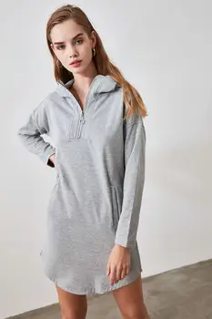 

Trendyol Zip Detail Knit Dress TWOAW21EL0813