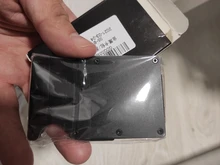 Gemeer-tarjetero de fibra de carbono anti RFID para hombre, Billetera de Metal sin escanear, tarjetero Masculino