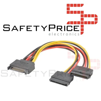 

Splitter Cable Splitter power SATA 15PIN male double 2x female 20CM R1962