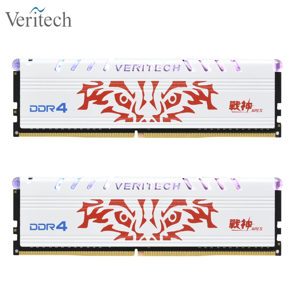 Veritech ARES серия DDR4 8 Гб 16 2666 МГц 3000 3200 3600 RGB ОЗУ для игрового настольного ПК dimm с